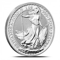 Сребърна монета Британия 1 oz 2020, снимка 1 - Нумизматика и бонистика - 29791202