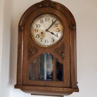 Стар немски стенен часовник, снимка 1 - Стенни часовници - 30694824