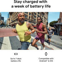 Fitbit Charge 6 фитнес гривна by Google, снимка 3 - Смарт часовници - 44693028