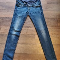 Страхотни скини еластични джинси за бременни 36 номер , снимка 3 - Дрехи за бременни - 37337920