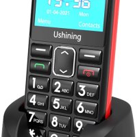 uleway 4G телефон за възрастни с голям екран и две SIM карти, снимка 1 - Телефони с две сим карти - 42902353