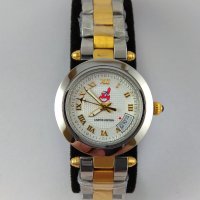 Cleveland Indians - чисто нов английски дизайнерски часовник, снимка 1 - Дамски - 28299230