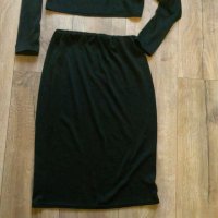 Черен Сет пола и блуза с дълъг ръкав размер С , снимка 3 - Комплекти - 42849846