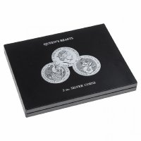 луксозна кутия за 11 броя монети Зверовете на Кралицата 2 oz , снимка 1 - Нумизматика и бонистика - 36883712