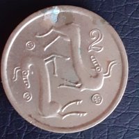 2 цента Кипър 1988, снимка 2 - Нумизматика и бонистика - 30082247