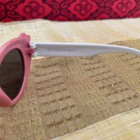 Детски Слънчеви Очила С Розови Рамки С Цветя, снимка 3 - Слънчеви и диоптрични очила - 40618619