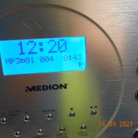 MEDION MD 81919 Sound System 2.1 CD MP3 USB SD AUX, снимка 12 - Аудиосистеми - 34199375