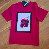 Дамска розова тениска., снимка 2 - Тениски - 44492441