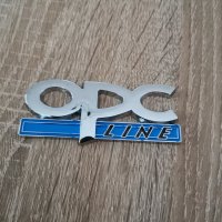 Емблема Надпис лого Опел OPEL OPC LINE, снимка 1 - Аксесоари и консумативи - 34883410