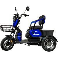 Електрическа двуместна триколка FullMax С1+ с реглаж на втората седалка модел 2024 година, снимка 2 - Мотоциклети и мототехника - 44478364