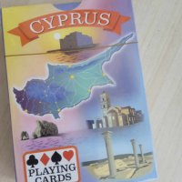 комплект карти за игра пластика Кипър, снимка 1 - Карти за игра - 42776274