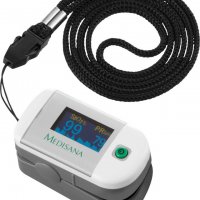 НОВИ! Пулсоксиметър Medisana Germany уред за измерване нивото на кислород в кръвта и сърд, снимка 8 - Уреди за диагностика - 39066602