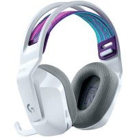 Слушалки Безжични Logitech G733 981-000883 White, Lightspeed Wireless Gaming Headset, снимка 2 - Слушалки за компютър - 31073586