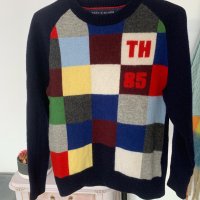 Пуловер на Tommy Hilfiger от вълна подходящ за S-M, снимка 10 - Блузи с дълъг ръкав и пуловери - 44407372