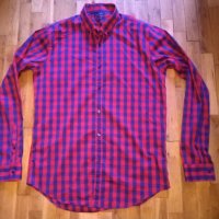 Мъжка маркова риза Зара Мен размер М-Л реален отлична като нова, снимка 1 - Ризи - 42794648