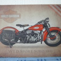 метална табела Harley-Davidson, снимка 4 - Колекции - 34362707