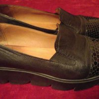 Обувки от естествена кожа на Donna Ricco, снимка 5 - Дамски ежедневни обувки - 29603764