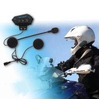 Слушалка за каска на Мотоциклет Интерком Безжичен телефон със свободни ръце, снимка 1 - Bluetooth слушалки - 42852275