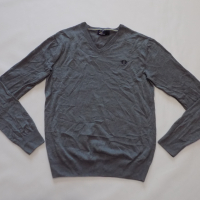 пуловер fred perry блуза суитчър фанела худи горнище мъжки оригинал S, снимка 1 - Пуловери - 44573660