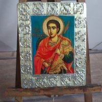 Икона на Свети Георги, снимка 2 - Икони - 36269023