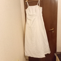 Булчинска рокля с обръч, снимка 4 - Сватбени рокли - 44438266