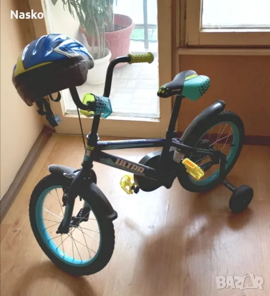 Детски велосипед Cross - Ultra Kidy, 16", син

, снимка 1