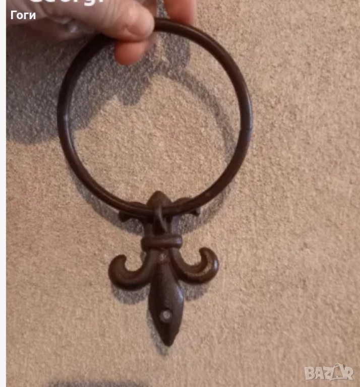  Метален орнамент може да се ползва за различни неща, снимка 1