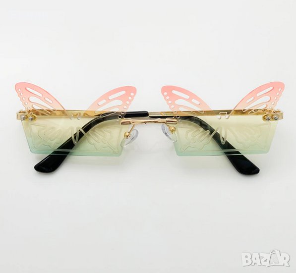 Слънчеви очила пеперуди + калъф и ключодържател 3 в 1 , снимка 1