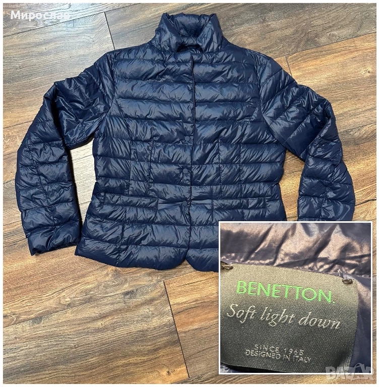 Benetton дамско яке с гъши пух М, снимка 1