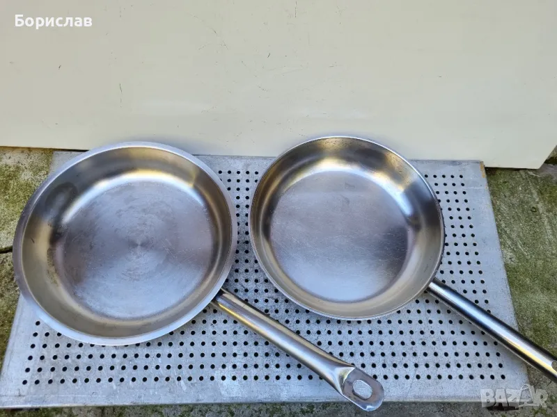 Тигани - неръждаеми, снимка 1