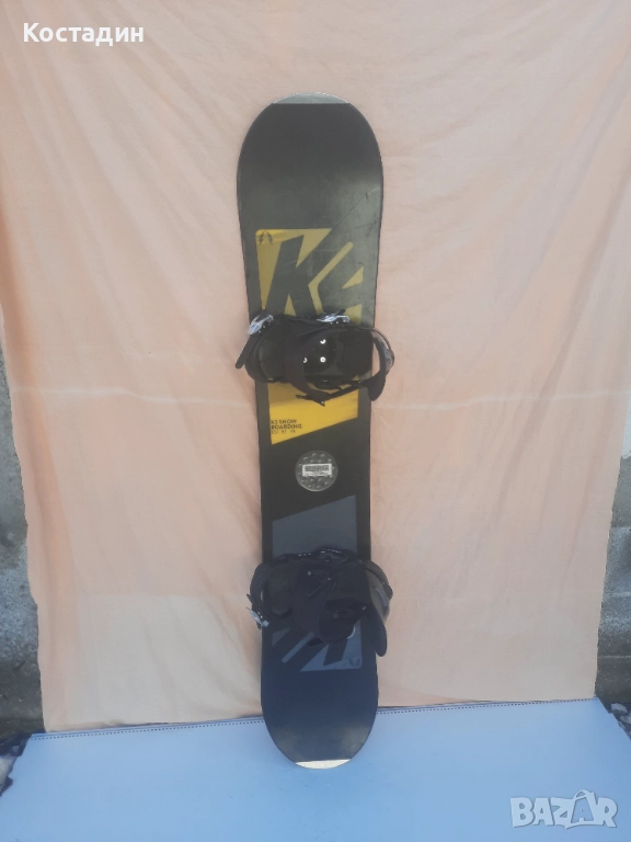 сноуборд  K2  с автомати  157см.  , снимка 1
