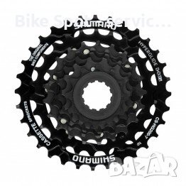 12-32t Shimano Tourney CS-HG200-7sp Cassette Венец - Касета 7ск, снимка 1