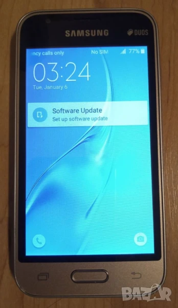Телефон Samsung Galaxy J1 mini Gold в отлично състояние, 1/8GB RAM/ROM, снимка 1