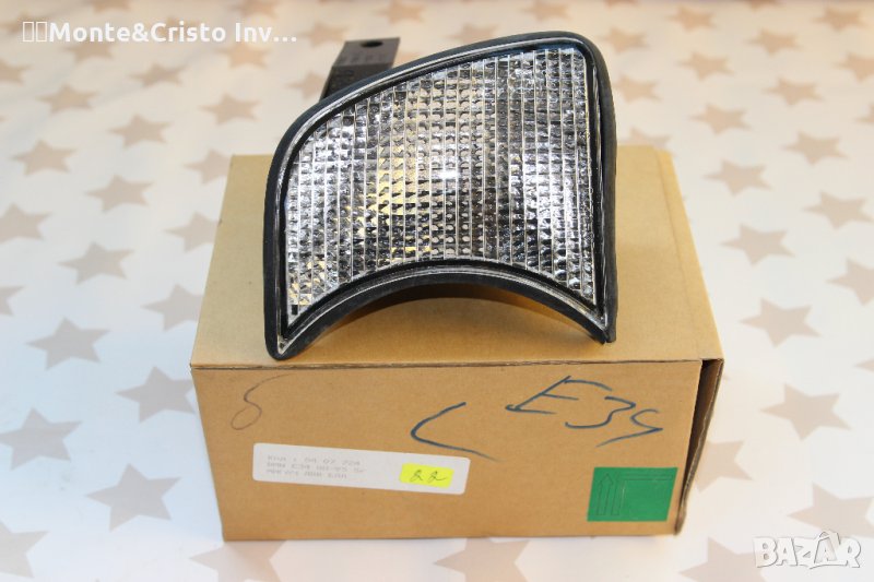 ✔️НОВ Ляв мигач BMW E34 Serie 5 (1988-1995г.) бял / BMW E 34 / 63131387821, снимка 1