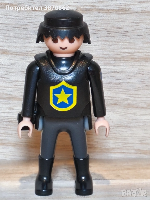 Playmobil фигурка на полицай - Geobra 1992, снимка 1