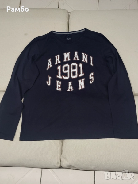 Блуза Armani Jeans XXL Тъмно син, снимка 1