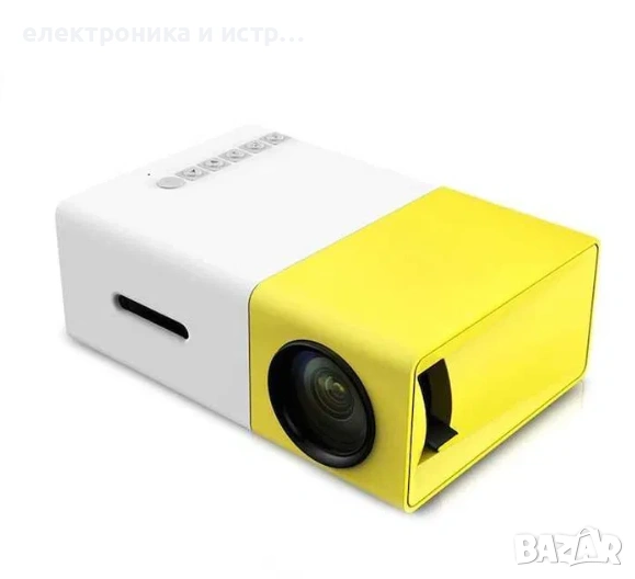LED видеопроектор, Мини преносим, 1080P Full HD , снимка 1