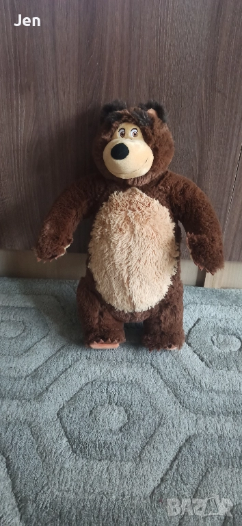 Плюшена играчка Мечока от филма за ''Маша и Мечока', снимка 1