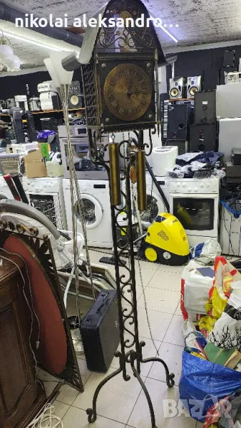 паркетен часовник ковано желязо, снимка 1