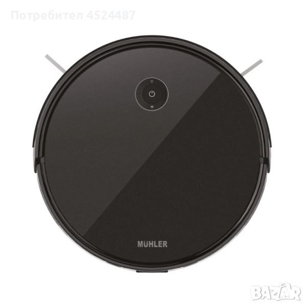 Прахосмукачка робот 3в1 за сухо почистване, прахосмукачка и моп MUHLER Bobby 2, снимка 1