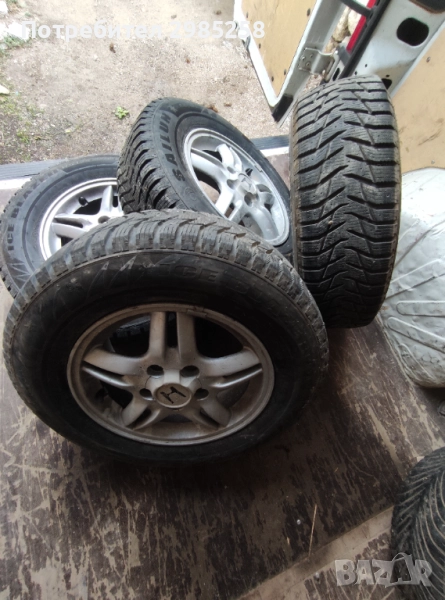 Гуми SAILUN със джанти за Хонда црв1 205/70 R15 DOT 2322, снимка 1