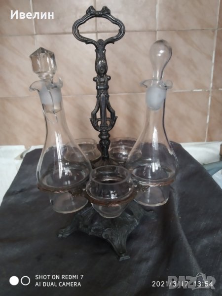 стар оливерник  арт деко, снимка 1