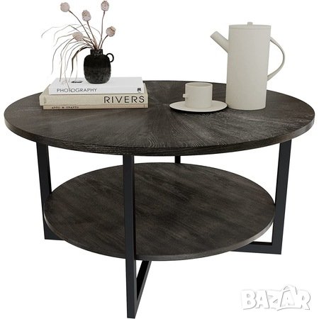 Холна маса / помощна масичка KFZ-1336-BK, снимка 1