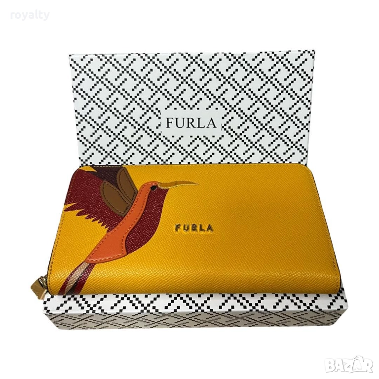 Дамски Портмонета F^rla  Естествена Кожа, снимка 1
