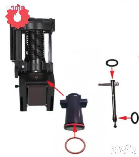 Рем. к-т кафе автомати JURA C,E,F,I,S,X, снимка 1