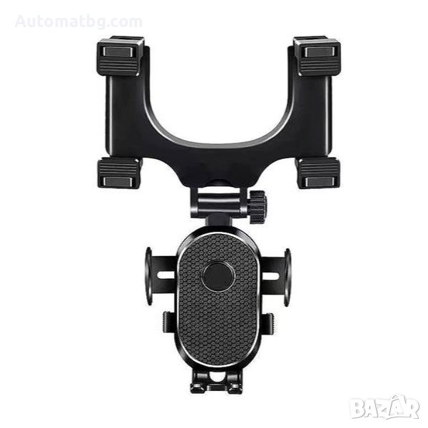 Стойка за телефон Automat, За огледало, Въртяща, Регулируема, снимка 1