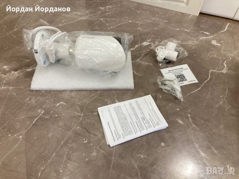 Dahua ip камера HFW2439SP,  4MP  (2688 / 1520) - 20 fps, PoE,  H.265, снимка 1