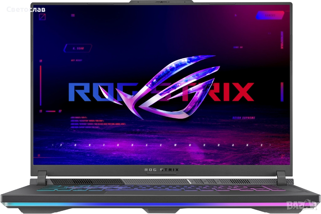 ASUS ROG Strix G16 | NVIDIA RTX 4060 | i7-13650HX | 1TB SSD | 16GB DDR5 | 16:10 IPS Display, снимка 1