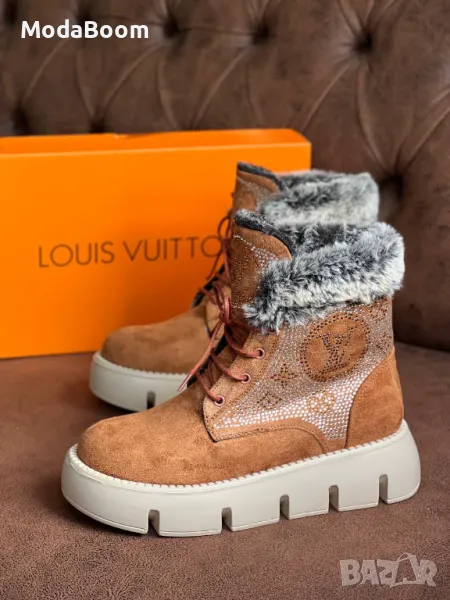 Louis Vuitton дамски боти различни цветове , снимка 1