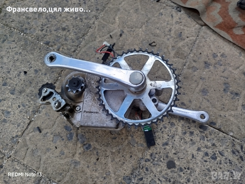 Работещ двигател за електрически велосипед колело Panasonic 24 волта , снимка 1